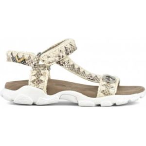 Mou, Dames, Schoenen, Beige, Maat: 40 EU Katoen,