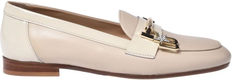 Baldinini - Instappers - Lichtbeige - Leer