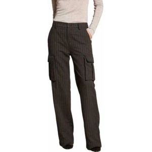 Mason's, Dames, Broeken, Grijs, Maat: M Katoen,