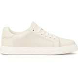 Kazar - Comfortabele Herensneakers - Wit - Leer