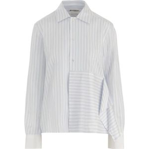 JW Anderson, Dames, Blouses & Shirts, Wit, Maat: XS Katoen,