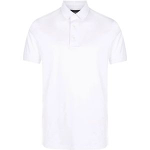 Emporio Armani, Heren, Tops, Wit, Maat: 2XL Katoen,