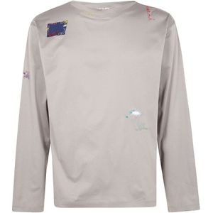 Marni, Heren, Tops, Beige, Maat: L