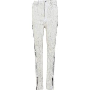 Rick Owens, Heren, Broeken, Beige, Maat: W31 Katoen,