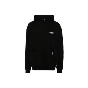 Represent Zwarte Katoenen Hoodie Sweater , Black , Heren , Maat: XL