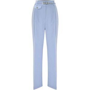 Kocca, Dames, Broeken, Blauw, Maat: 2XS