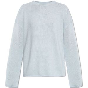 Lisa Yang, Dames, Truien, Blauw, Maat: XS Kasjmier,