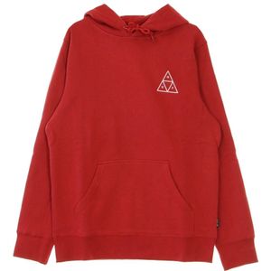 Huf, Heren, Sweatshirts & Hoodies, Rood, Maat: XL Katoen,