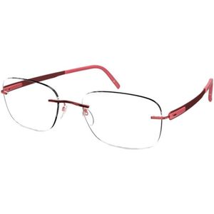 Silhouette, unisex, Accessoires, Rood, Maat: 54 MM