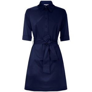 Kocca, Dames, Jurken, Blauw, Maat: XL Leer,