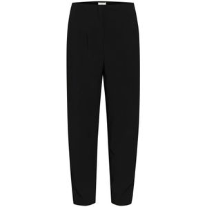 Kaffe, Dames, Broeken, Zwart, Maat: 2XL