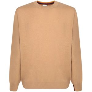 Paul Smith, Heren, Truien, Beige, Maat: M Kasjmier,