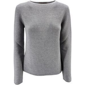 La Fileria, Dames, Truien, Grijs, Maat: XL Wol,
