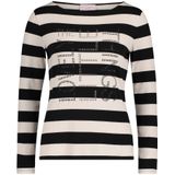 Betty Barclay, Dames, Tops, Zwart, Maat: S Leer,