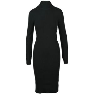 Givenchy, Dames, Jurken, Zwart, Maat: S Wol,