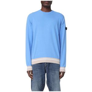 Peuterey, Heren, Truien, Blauw, Maat: 2XL