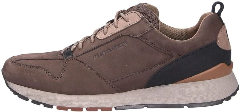 Gabor - Sneakers - Bruin - Nubuckleer - Uitneembare Binnenzool