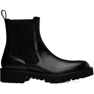 Valentino Garavani, Heren, Schoenen, Zwart, Maat: 40 EU Leer,