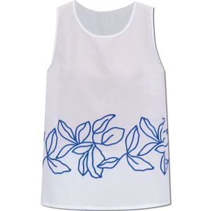 Hanro Slaapshirt ' Liz '  wit