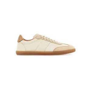 Tod's Ivory Suede Sneakers , White , Heren , Maat: 42 EU