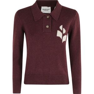 Marant étoile, Dames, Truien, Bruin, Maat: XS Katoen,