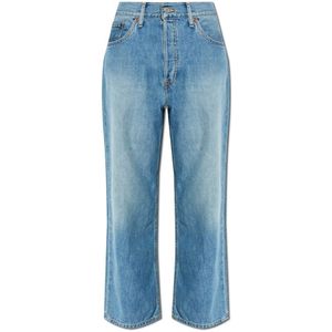 Re/Done, Dames, Jeans, Blauw, Maat: W29 Denim,