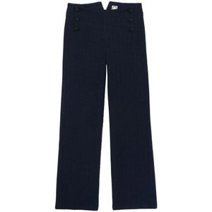 Ines de la Fressange Paris, Dames, Broeken, Blauw, Maat: M