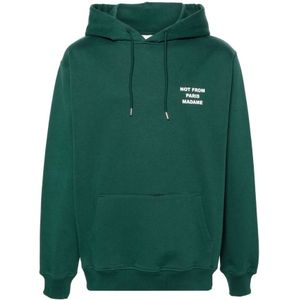 Drole de Monsieur, Heren, Sweatshirts & Hoodies, Groen, Maat: XL