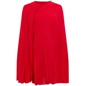 Valentino, Dames, Jurken, Rood, Maat: M Zijde,
