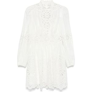 Zimmermann, Dames, Jurken, Wit, Maat: S Linnen,