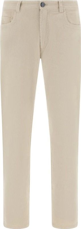 Boggi Milano, Heren, Broeken, Beige, Maat: W30 Corduroy,