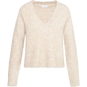 Hést, Dames, Truien, Beige, Maat: XS Wol,
