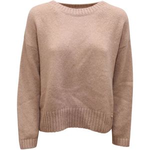 Herno, Dames, Truien, Beige, Maat: L Wol,