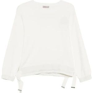 Herno, Dames, Tops, Wit, Maat: XS Katoen,