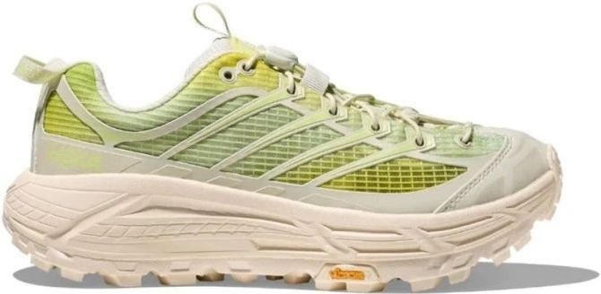 HOKA - MAFATE THREE2 - Sneakers - Limoen / Pastelgroen
