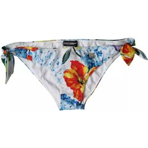 Dolce & Gabbana, Dames, Badkleding, Wit, Maat: XS Nylon,