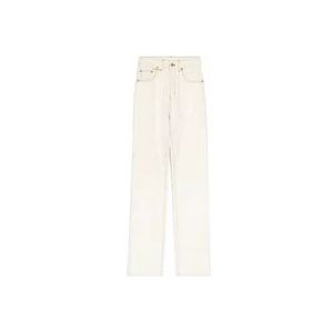 Jacquemus Rechte jeans , Beige , Dames , Maat: W32