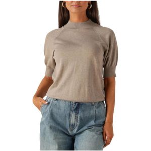 Summum Woman, Dames, Truien, Beige, Maat: S Viscose,