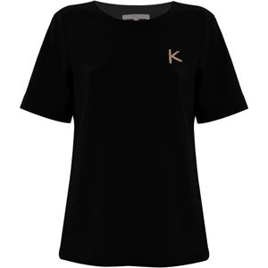 Kocca, Dames, Tops, Zwart, Maat: XS