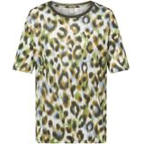 Rabe - T-shirt - Kaki - Luipaard-look