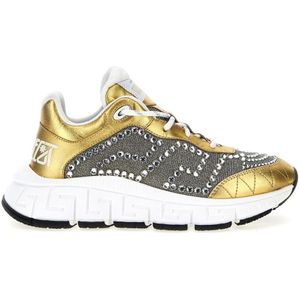 Versace, Dames, Schoenen, Veelkleurig, Maat: 37 EU Poliester,