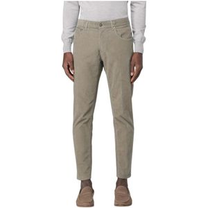 Dondup, Heren, Broeken, Groen, Maat: W38 Corduroy,