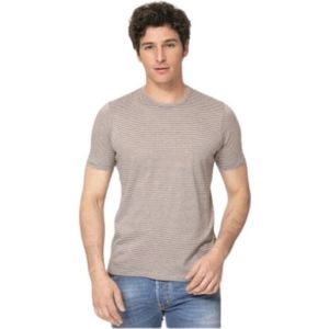 Gran Sasso, Heren, Tops, Bruin, Maat: L Katoen,