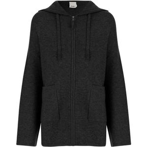 Allude, Dames, Truien, Zwart, Maat: S Wol,