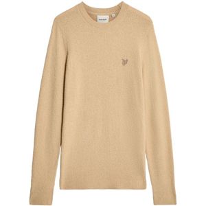 Lyle & Scott, Heren, Truien, Beige, Maat: XS Wol,