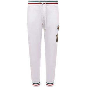 Dolce & Gabbana - Logo Trainingsbroeken - Wit - Heren - Katoen