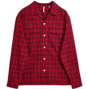 Sunflower, Heren, Overhemden, Rood, Maat: S