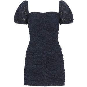 Rotate Birger Christensen, Dames, Jurken, Blauw, Maat: M