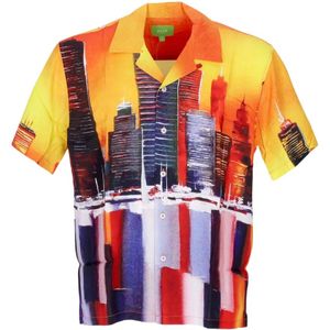 Huf, Heren, Overhemden, Veelkleurig, Maat: L