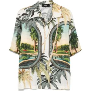 Amiri, Heren, Overhemden, Veelkleurig, Maat: XL